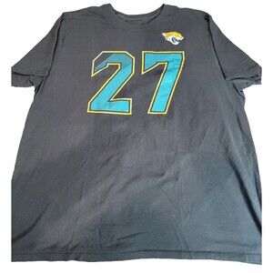 NFL Leonard Fournette Jacksonville Jaguars #27 Large Blue Shirt